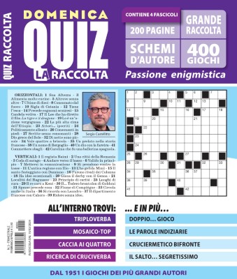 Domenica Quiz Raccolta - Febbraio-Aprile 2024