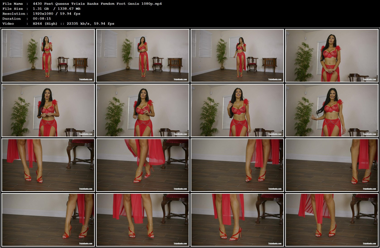 4430 Feet Queens Trixie Banks Femdom Foot Genie 1080p mp4