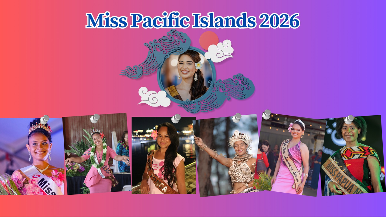Miss Pacific Islands 2026 Banner