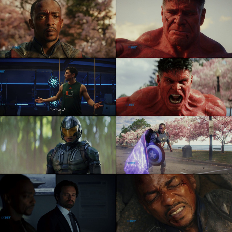 Captain America Brave New World (2025) Dual Audio [Hindi + English] Full Movie HDRip screenshot