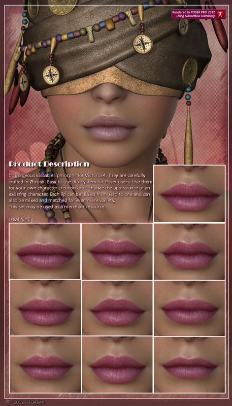 P3D Lips
