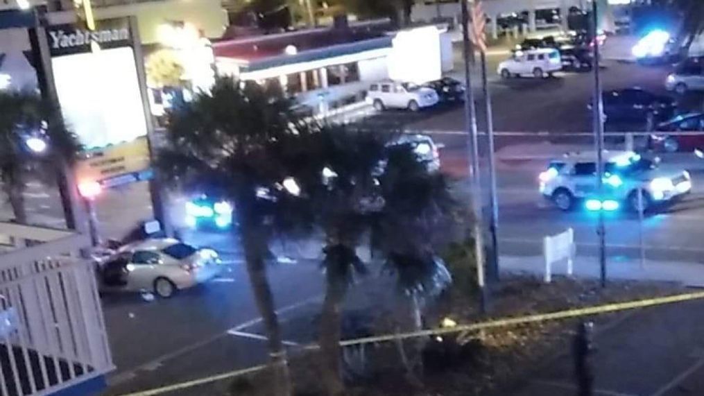 During the Myrtle Beach Shooting