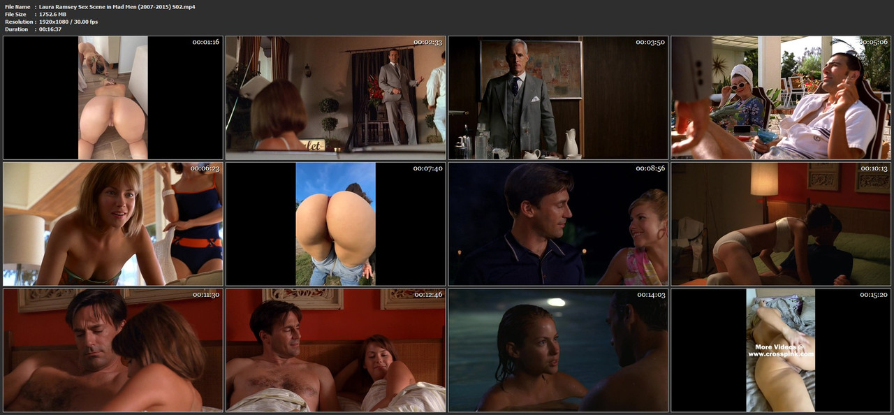 Laura Ramsey Sex Scene in Mad Men (2007-2015) S02.mp4