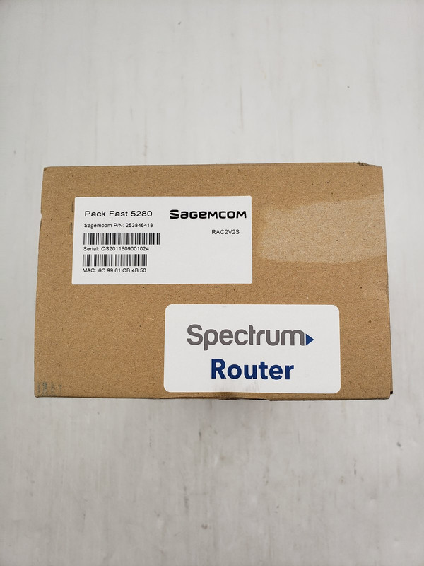 SPECTRUM SAGEMCOM RAC2V2S WIRELESS ROUTER