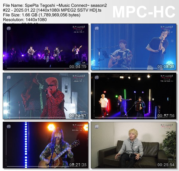 [TV-Variety] 手越祐也 – スぺプラ手越〜Music Connect〜 season2 #22 (SSTV 2025.01.22)