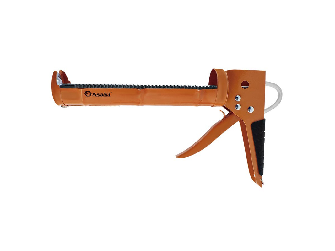 APLICADOR PARA SILICONA 9¨ NARANJA ASAKI