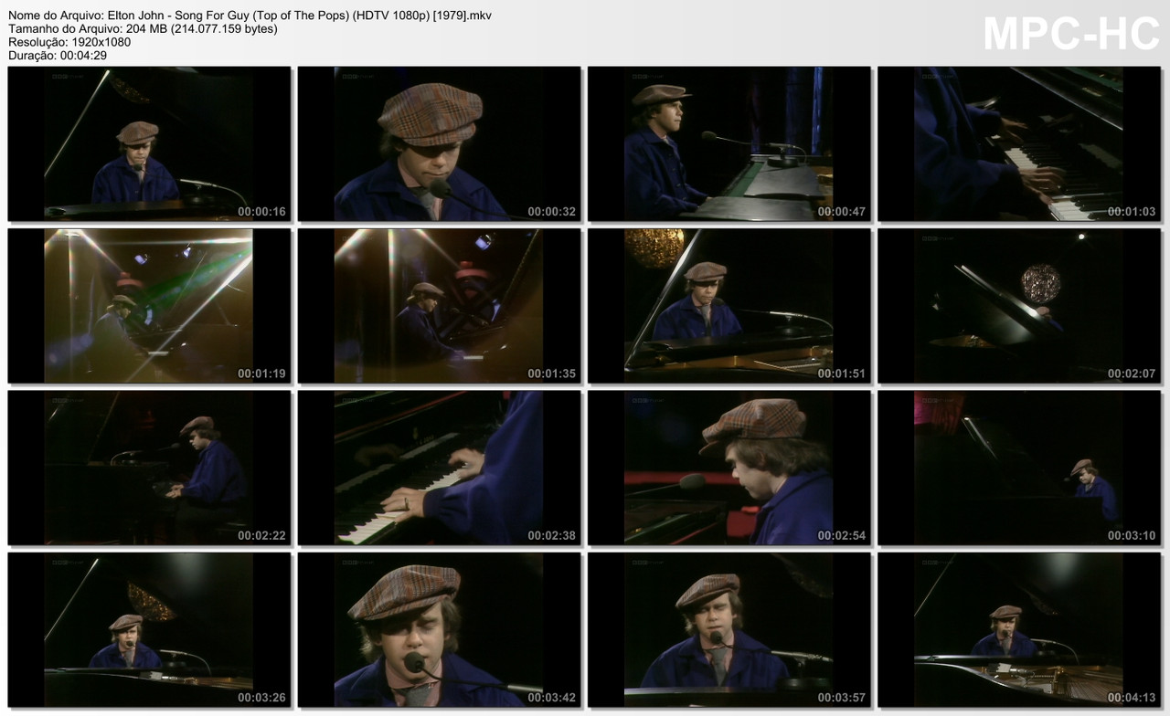 Elton John - Song For Guy (Top of The Pops) (HDTV 1080p) [04.01.1979]