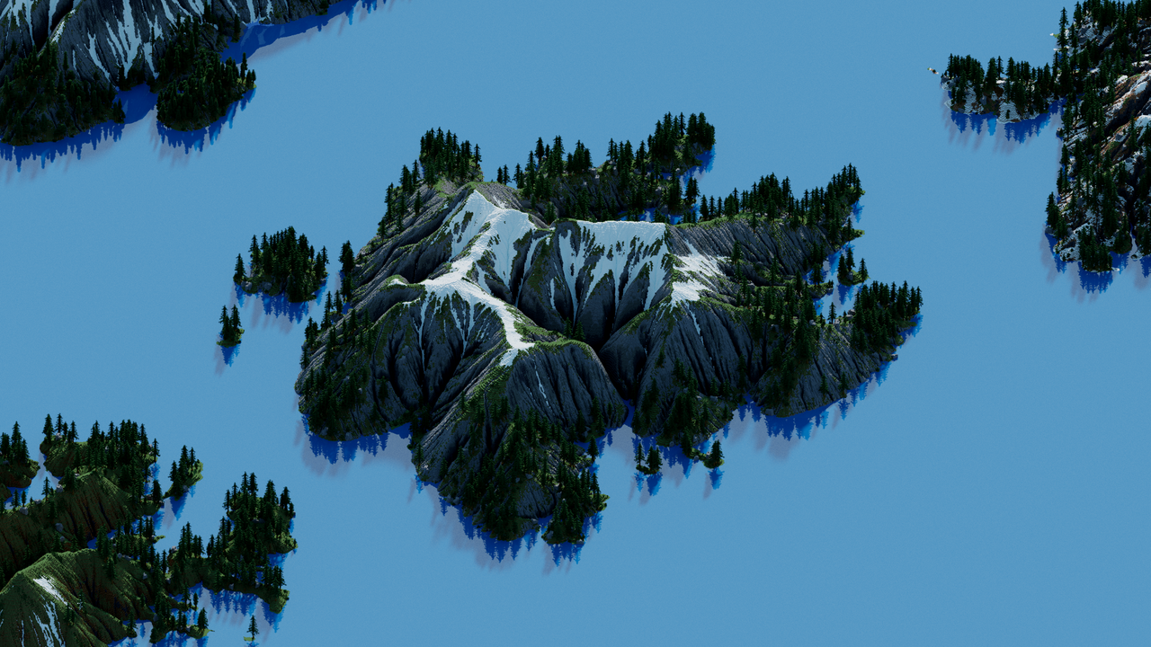 Minecraft Assets Map 📦 500+ Custom Islands (1.19+) - Terrain Asset pack - Plains / Desert ...