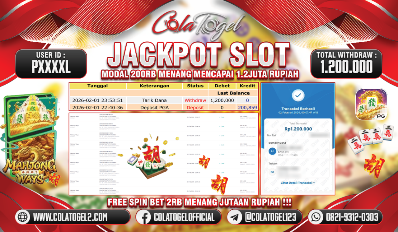 JACKPOT SLOT GACOR!!