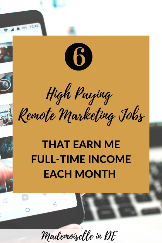 High Paying Remote Marketing Jobs