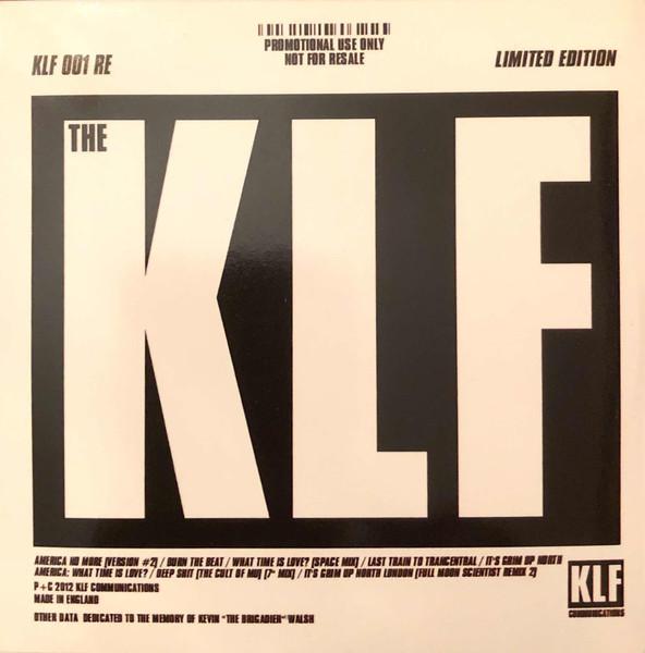 21/02/2023 - The KLF – Recovered & Remastered EP 1 (CD, Compilation, Limited Edition, Promo, Unofficial Release)(Recovered & Remastered – KLF 001 RE) R-3538722-1552412513-1933
