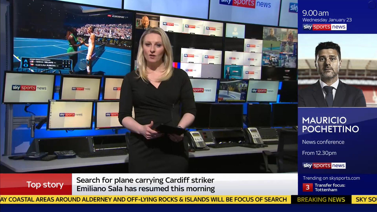 23 January - 09.00.00 - Good Morning Sports Fans. Round-up of th