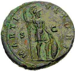 Glosario de monedas romanas. MARTE - MARS. 11