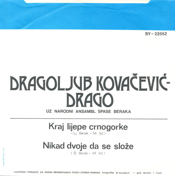 Dragoljub Kovacevic Drago 1974 z