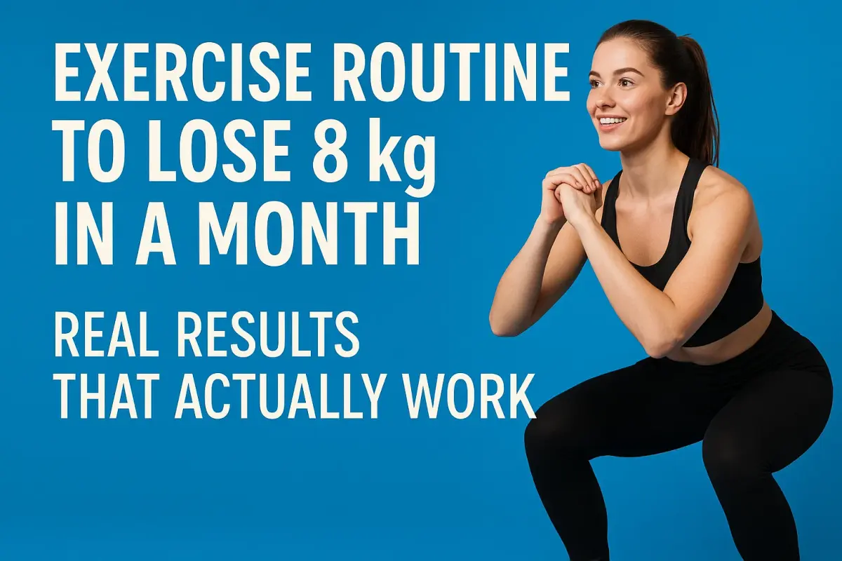 Decided to Create This Exercise Routine to Lose 12 kg in a Month