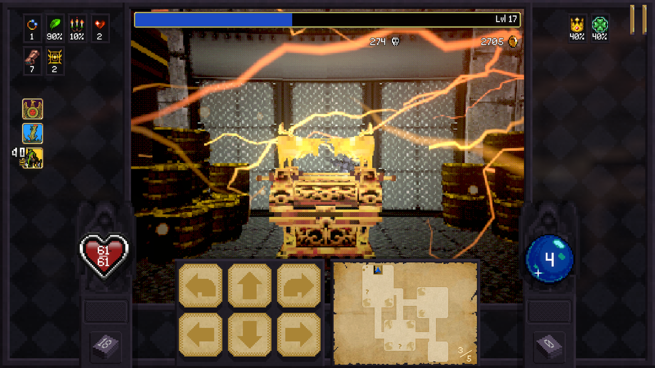 A Boss Chest in Vampire Crawlers