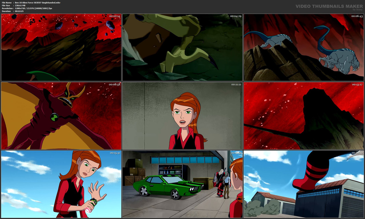 Ben 10 Alien Force S03E07 Singlehanded.mkv