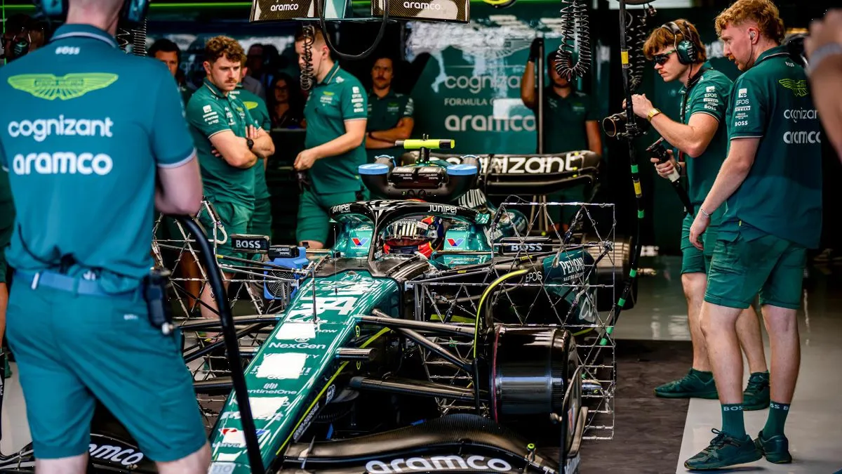 Aston Martin AMR24: El rugido del motor anticipa una temporada emocionante