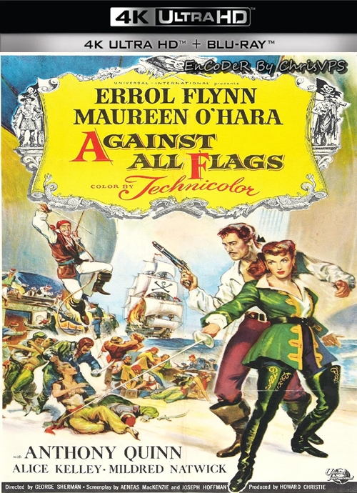 Pod piracką banderą / Against All Flags (1952) MULTI.Hybrid.HDR.DoVi.2160p.BluRay.DTS.HD.MA.AC3-ChrisVPS / LEKTOR i NAPISY