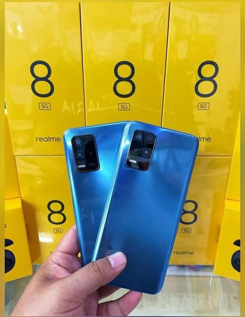 Smartphone Realme 8 5G 128GB 5G Wi-Fi Tela 6.5” Dual Chip 8GB RAM Câmera Tripla + Selfie 16MP