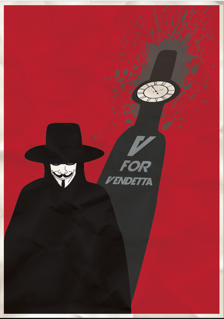 V For Vendetta Poster