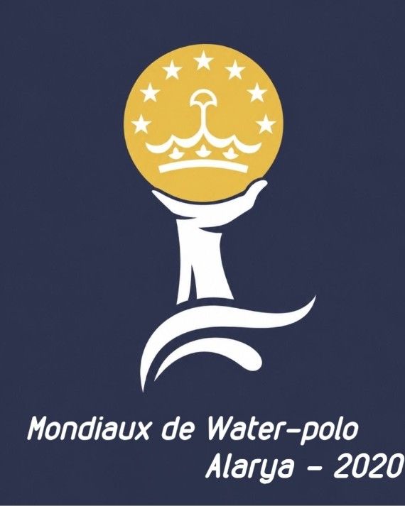 Logo coupe du monde de water polo pamtaya bleu