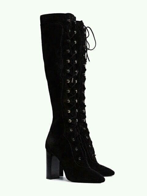 black boots