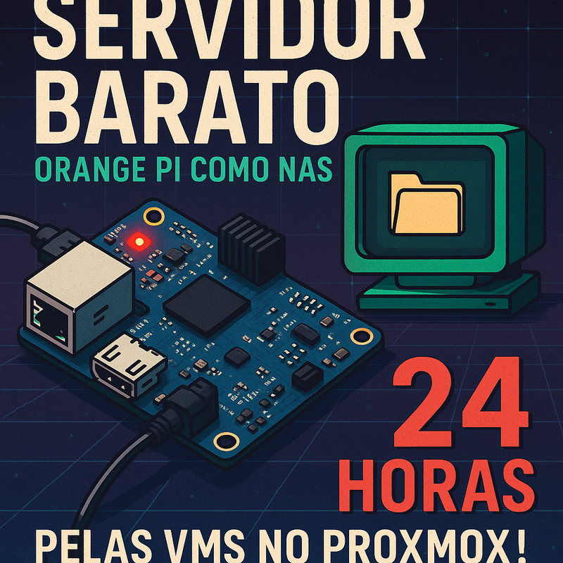 Orange Pi como Servidor de Arquivos 24/7: Vale a Pena?