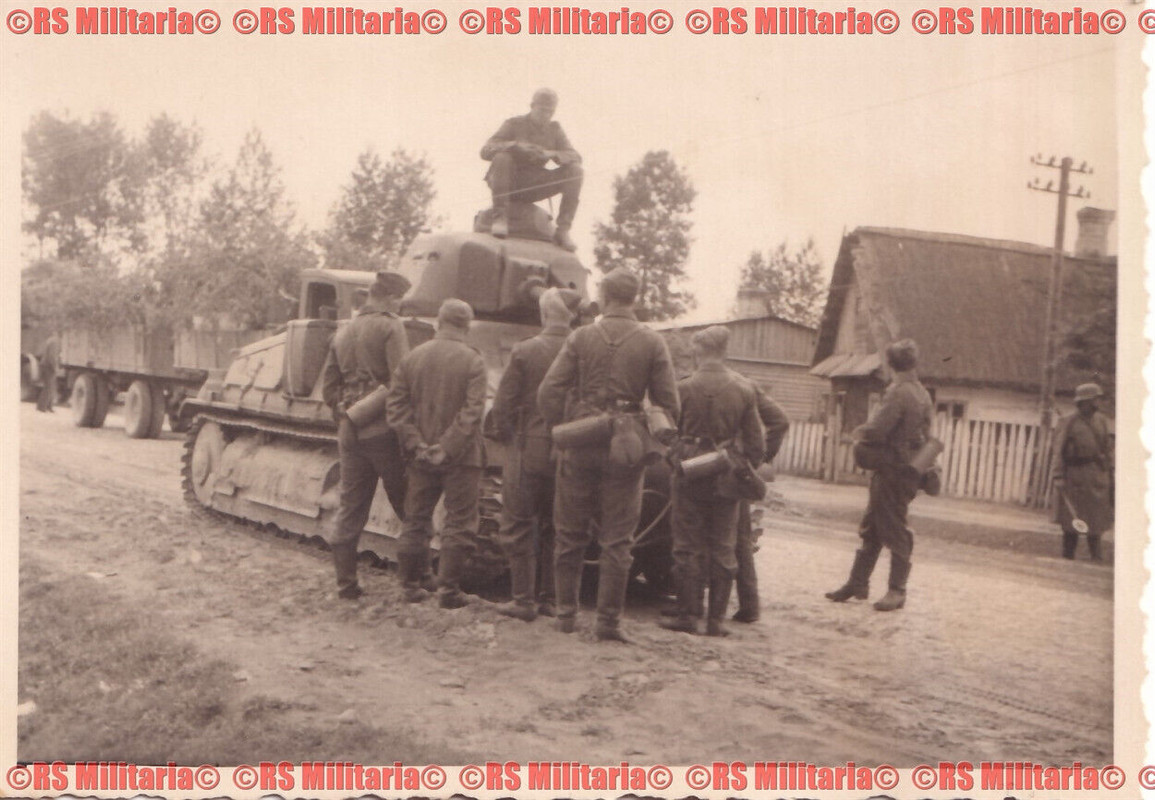 Beute Panzer Typ Somua S 35 Einsatz in Tarnopol Ukraine