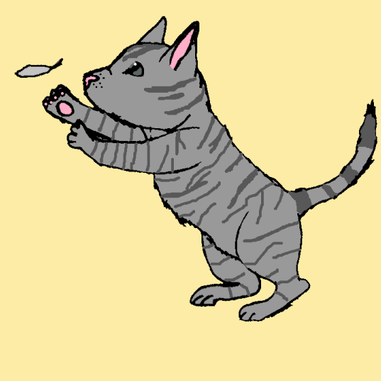 {Art Shopje} Cats on Paper Ash-Mijn