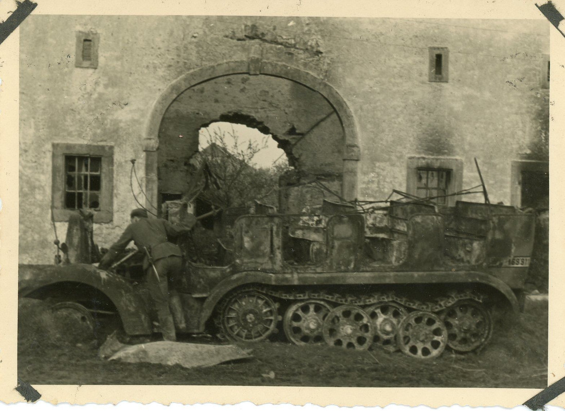 Halbkette Kämpfe Frankreich France Foto