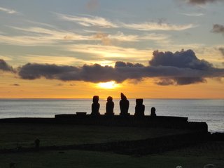 Motu Kao Kao- Motu Iti -Motu Nui - Hanga Roa - Atardecer Ahu Tahai - Isla de Pascua - Chile (35)
