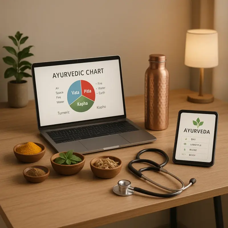 Personalized Ayurvedic consultation for gut health support
