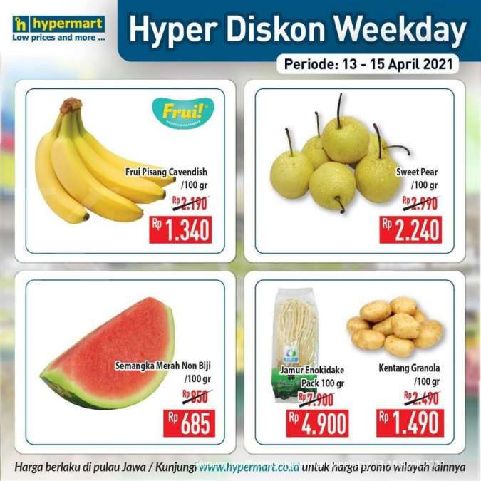 Katalog Promo Hypermnart 13-15 April 2021
