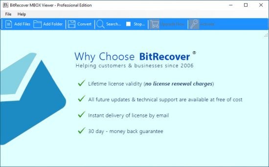 BitRecover MBOX Viewer v9.2