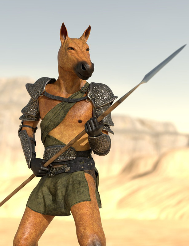 Oso Horseman HD for Genesis 8.1 Male