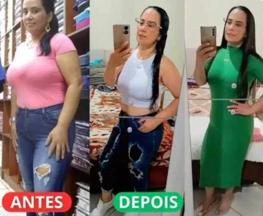 Depoimento de resultado antes e depois