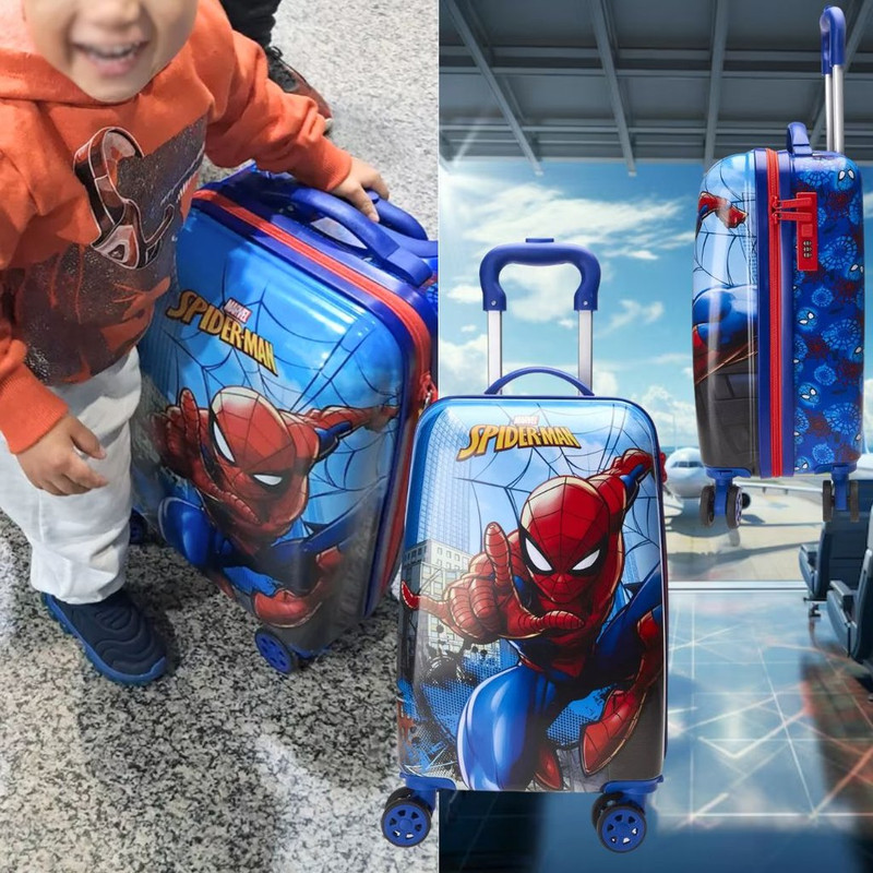 Mala Escolar Spider Man Homem Aranha Com Rodas Xeryus