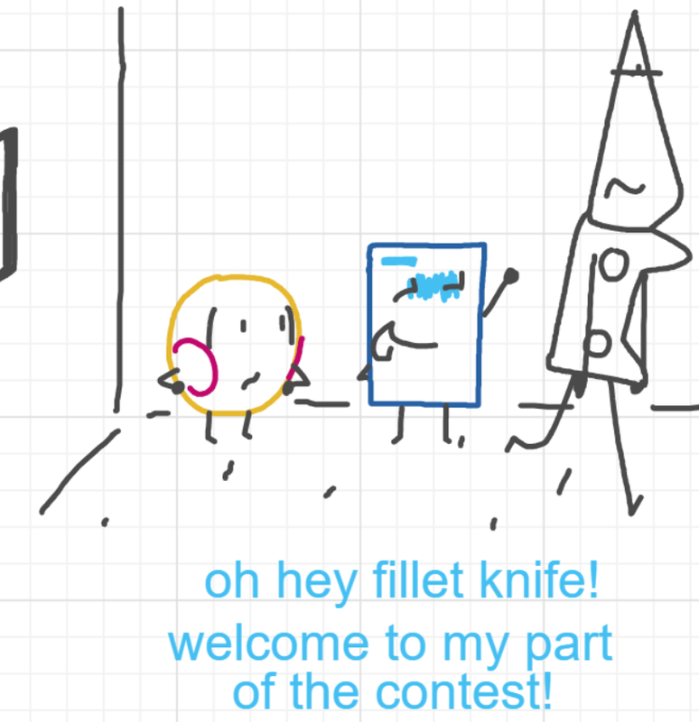 A panel from The Prime Number Few, episode eight of the Board Boards object show by Furretwalk/WalkingFurret.