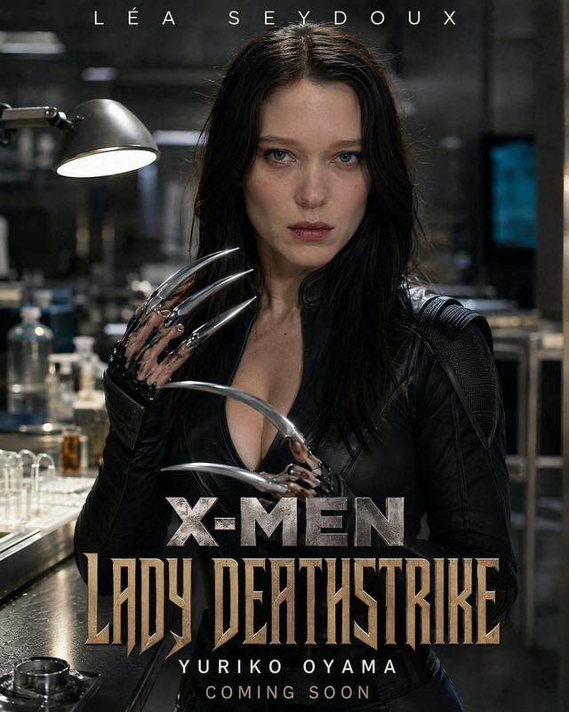 Lea Seydoux Lady Deathstrike
