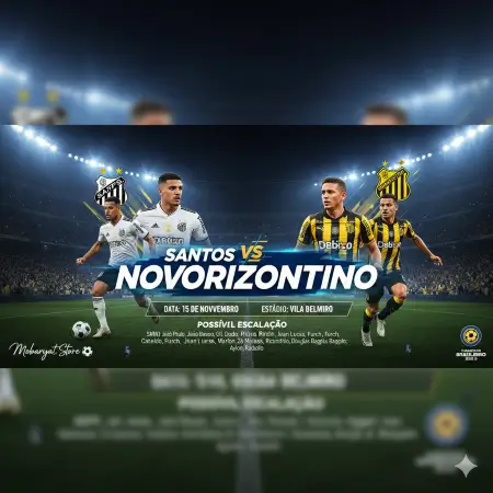 بث مباشر مباراة القمة: سانتوس ضد نوفوريزونتينو - تغطية حصرية عبر مباريات ستور
