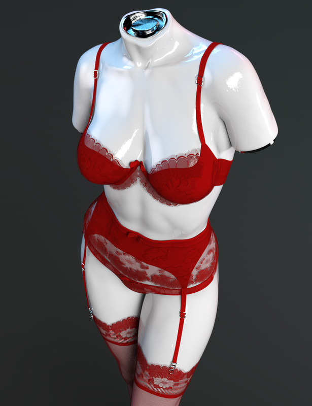 X-Fashion Angelica Lingerie Set for Genesis 9