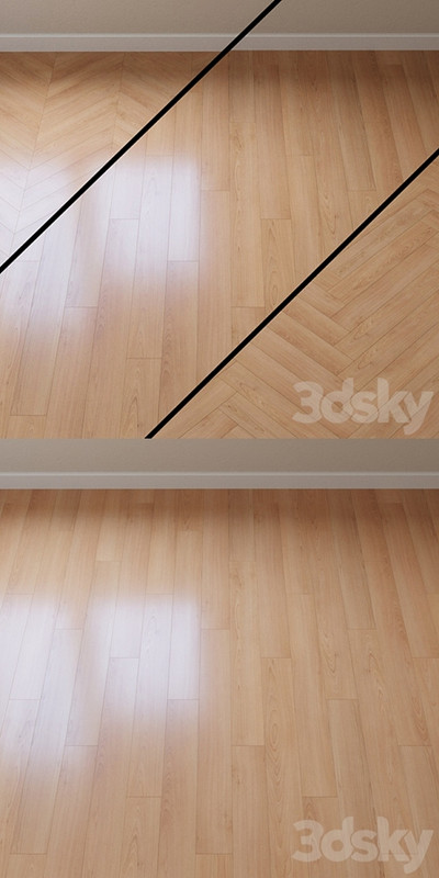 Cortona Beech Parquet board Kahrs