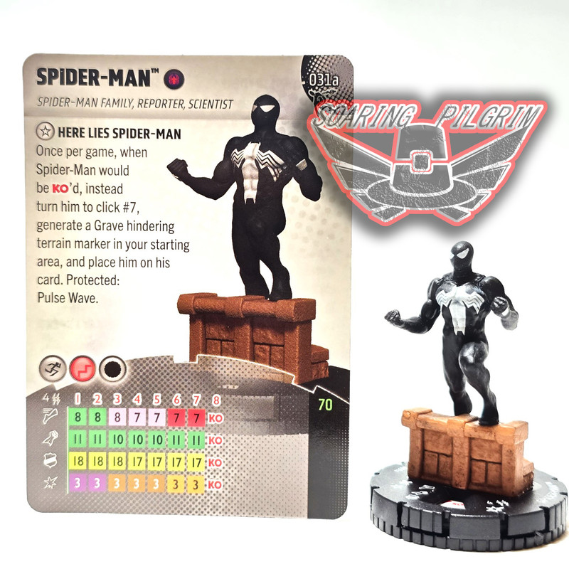 Marvel Heroclix SPIDER-MAN - 031a - RARE Spider-Verse Set #31a