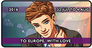 A tO eUROPE WITH LOVE 2016