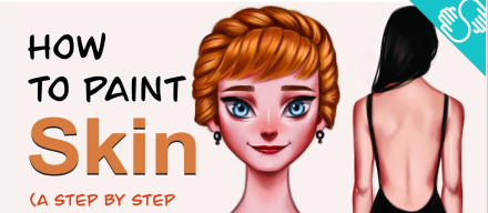 How to Paint Skin - A step by step tutorial for beginners