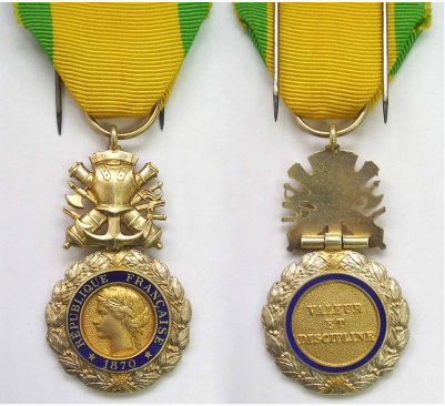 Французская военная медаль.