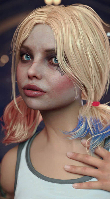 Harley Quinn for Genesis 8 Female