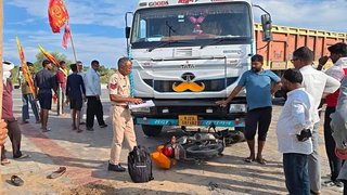 फतेहपुर सालासर हाईवे पर हादसा: मोटरसाइकिल-ट्रेलर भिड़ंत में एक की मौत, एक सीकर रैफर