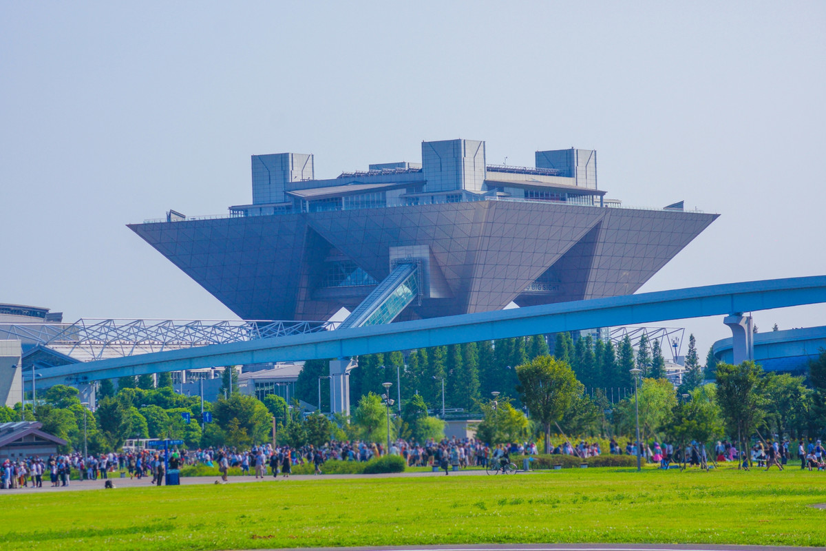 Tokyo Big Sight, the venue of Comiket